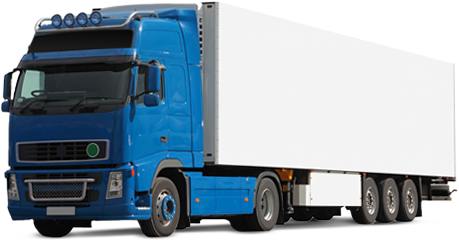 Camión de logística